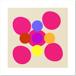 Colorful Circle Posters and Art